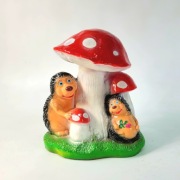 jeżyki pod muchomorami ekoracja , ozdoba 