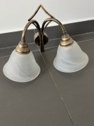 Lampa ścienna / kinkiet - na 2 żarówki