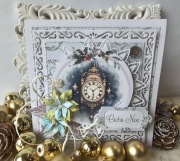 KARTKA ŚWIĄTECZNA handmade w pudełku - personalizowana, ręcznie robiona