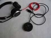 Słuchawki Jabra Evolve 40 z mikrofonem + Adapter, używane