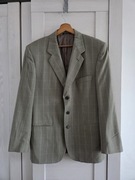 Marynarka w krate ,100% wełny  ,Giorgio Incontri  rozmiar