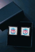 Spinki do koszuli mankietów FC Liverpool nowe Prezent Szybka wysyłka