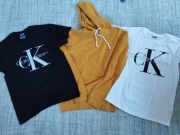 Zestaw odzieży Nowe M bluza koszulka Lacoste Calvin klein