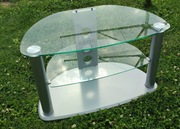 Szklany Stolik Szafka RTV TV