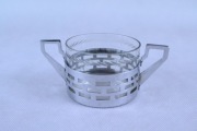 Cukiernica, metal-szkło, '70, PRL 
