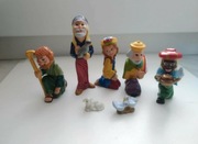 zestaw figurek kinder do szopki świątecznej