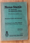 Neue Statik der Tragwerke... (Statyka konstrukcji)