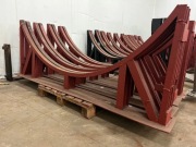 Podstawy stalowe pod zbiornik, kołyski, łoża