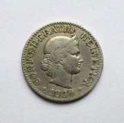 10 Rappenów 1880 r.  Szwajcaria