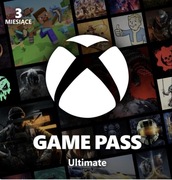 XBOX Game Pass ULTIMATE 3 miesiące Oryginalny klucz