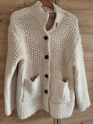 Wełna alpaka akryl Zara S blogerski kardigan