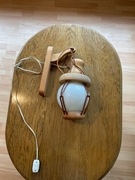 Lampa kinkiet drewniana
