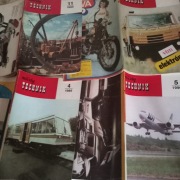 Młody technik  PKP  samoloty  PLL Lot Okęcie motory autobus y