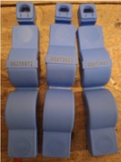 Plomba wodomierza numerowana DN 15