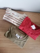 Bluzki zara 3 szt - nowe rozm 92