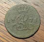 1/2 grosza 1775 Stanisław August Poniatowski