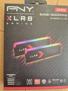 Pamięć RAM DDR5 PNY 64GB (2x32GB) 6000 CL30 RGB