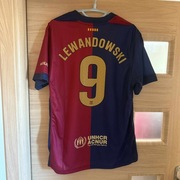 Koszulka FC Barcelona 2024/25 Home Lewandowski #9 - NOWA z metką