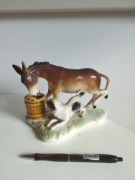 Stara figurka z PRL-u pies i koń z Cluj Napoca