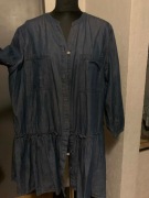 Koszula bluzka wdzianko tunika narzutka oversize jeans marszczona duża