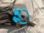 Opaska do włosów hand made motylki