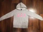 Bluza GAP szara z różem r. 140