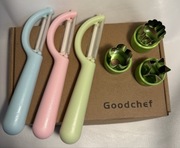 Obieraczka dla dzieci – 6-częściowy zestaw do krojenia owoców, warzyw