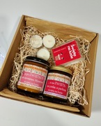 Zestaw świąteczny swiece sojowe na prezent