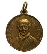 Polska, medal, PAMIĄTKA 50. JUBIL.BISKUPIEGO OJCA ŚW. LEONA XIII, 1893.
