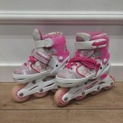 Rolki TEMPISH Swist Flash świecące koła róż 26-29