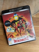 Disney Pixar Incredibles 2 4K Ultra HD  język angielski Nowa