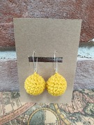 kolczyki handmade na szydełku