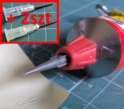 Adapter precyzyjnego dozowania kleju - końcówki leur lock + 2 końcówki
