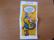 Torebka śniadaniowa reklamowa Idea Pop W supergierki jadę! retro