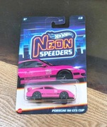 Hot Wheels - Porsche 911 GT3 Cup - 1/8 Neon Speeders 2024 - różowy pink