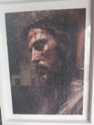 Obraz zrobiony ręcznie z diamencików 