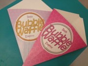 Rożki opakowania na gofry bąbelkowe