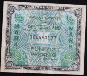 "Ros.200a ( 9cyfr ) USA z F 1/2 Mark 1944. ....za 14,99 zł"