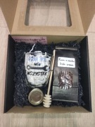 MINI BOX zestaw prezentowy na dzień dziadka kubek upominek prezent