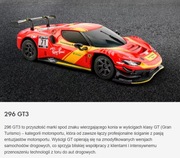 SHELL BURAGO FERRARI 296 GT3 samochód zabawka bluetooth