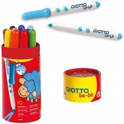 Giotto Bebe 10 pisaków dla 2 latków  grube i zaokrąglone