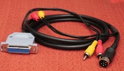 Kabel Amiga -Monitor1084 6pin Stereo 140 cm