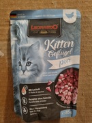 Mokra karma dla kociąt z drobiem Leonardo 85g