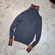 Sweter męski Norweskiej firmy Devold Nansen 100 % wełna r S 