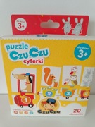 Układanka puzzle cyferki Czu Czu