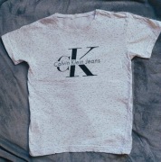 * Bluzka T-shirt z napisem Calvin Klein Jeans * r. 140/146