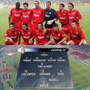 Koszulka Piłkarska retro Liverpool FC Reebok 2004-2005 rozmiar S 