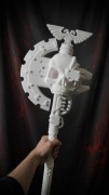 Omnissian Axe | Warhammer 40K Druk 3D | Adeptus Mechanicus Priest