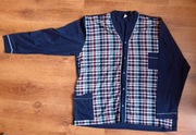 Piżama męska duża 6XL, 5XL 100% bawełna