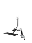 Uchwyt na monitor z półką, organizerem Spacetronik